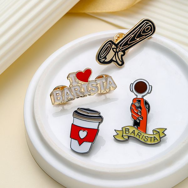 coffee utensils drip barista badge coat hat bag pin brooch accessories wholesale, Blue
coffee utensils drip barista badge coat hat bag pin brooch accessories wholesale, Blue