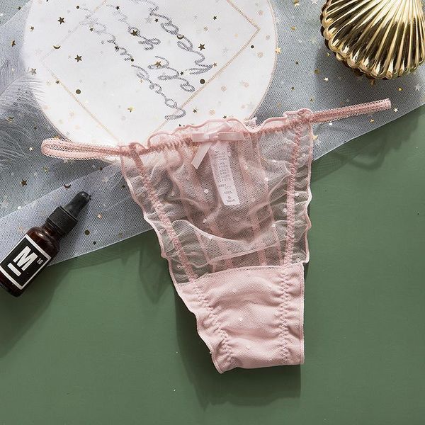 women's panties lace hollow out thong underpants dots transparent female g-string 2021 new fashion ladies string underwear1, Black;pink
women's panties lace hollow out thong underpants dots transparent female g-string 2021 new fashion ladies string underwear1, Black;pink