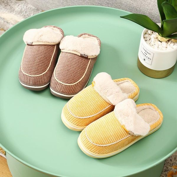 coqui factory couples home plush cotton slippers winter simple solid color warm jia hou mian drag autumn & winter yue zi xie, Black
coqui factory couples home plush cotton slippers winter simple solid color warm jia hou mian drag autumn & winter yue zi xie, Black