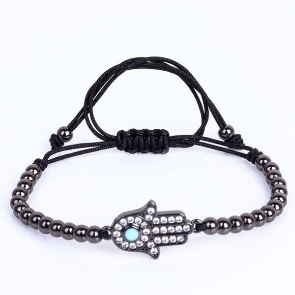 Charm Anil Arjandas Bracelet Fashion Hamsa Braiding Macrame Men Bracelet Paved CZ Trinket, Golden;silver
Charm Anil Arjandas Bracelet Fashion Hamsa Braiding Macrame Men Bracelet Paved CZ Trinket, Golden;silver