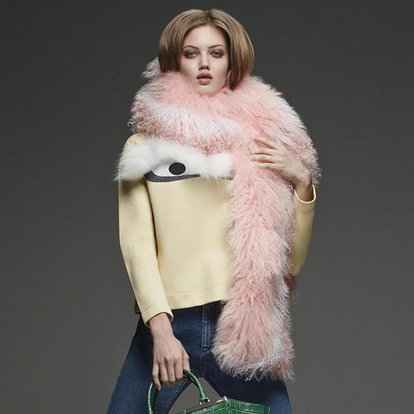 scarves china factory au663 light pink sweet girls winter attachment scarf warm sheep wool fur, Blue;gray
scarves china factory au663 light pink sweet girls winter attachment scarf warm sheep wool fur, Blue;gray