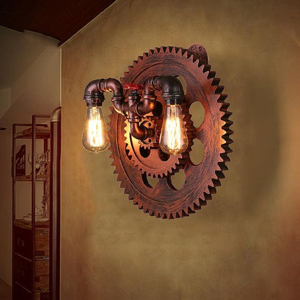 wall lamp industry wind retro loft art wood iron pipe light aisle corridor restaurant living room bedroom club cinema cafe
wall lamp industry wind retro loft art wood iron pipe light aisle corridor restaurant living room bedroom club cinema cafe