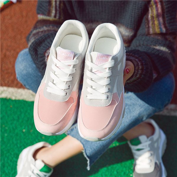2021 the new new woman breathable outdoor knits pink lace-up ladies female fashion shoes 9zw6, Black
2021 the new new woman breathable outdoor knits pink lace-up ladies female fashion shoes 9zw6, Black
