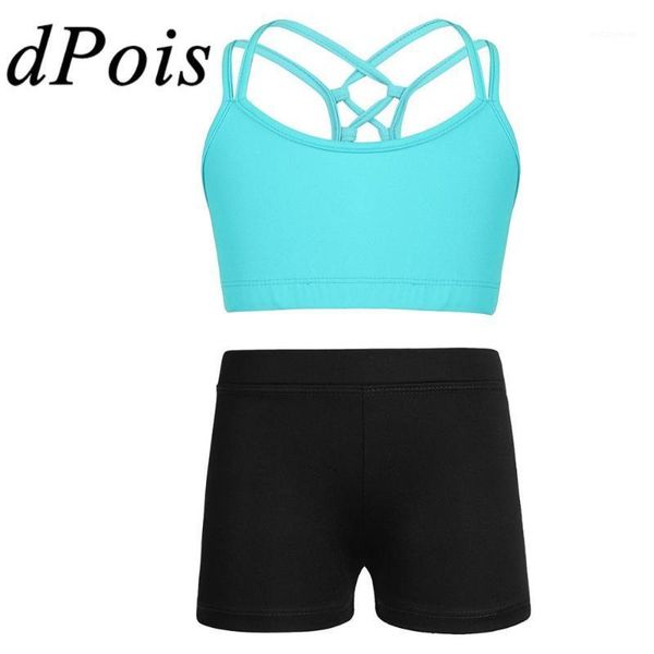 children girls ballet outfit criss cross back sleeveless crop tanks bra + boy-cut low rise dance shorts girls ballet sets1, Black;red
children girls ballet outfit criss cross back sleeveless crop tanks bra + boy-cut low rise dance shorts girls ballet sets1, Black;red