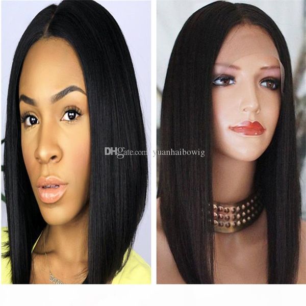 fashion 2018 short bob full lace wig 100 human hair middle parting bob front lace wig for black women ing, Black;brown
fashion 2018 short bob full lace wig 100 human hair middle parting bob front lace wig for black women ing, Black;brown