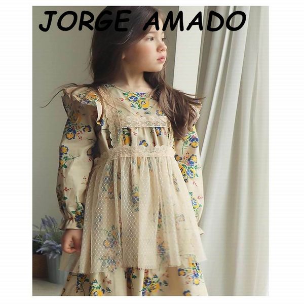 korea style girls dress 2020 autumn floral kids dresses for girls long sleeve dress+lace slip dress 2pcs set kid clothes e20683, Red;yellow
korea style girls dress 2020 autumn floral kids dresses for girls long sleeve dress+lace slip dress 2pcs set kid clothes e20683, Red;yellow