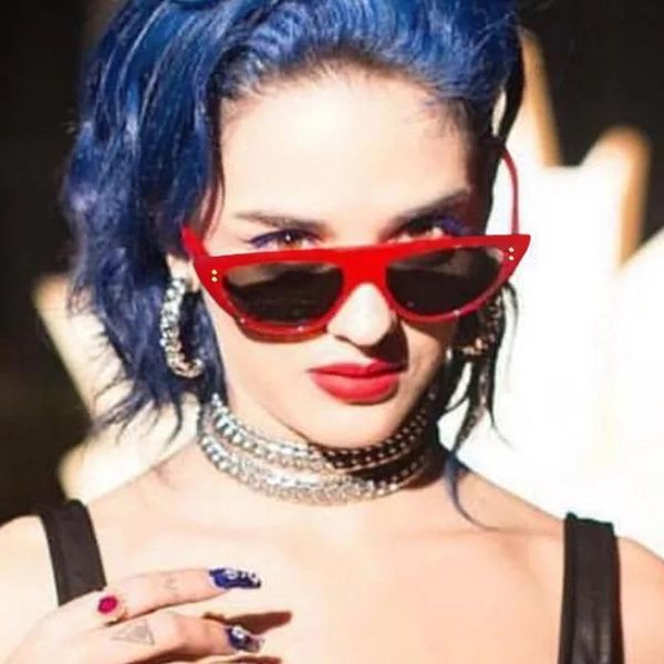 sunglasses 2021 cat eye women brand designer mirror black triangle sun glasses female lens shades for ladies eyewear uv400, White;black
sunglasses 2021 cat eye women brand designer mirror black triangle sun glasses female lens shades for ladies eyewear uv400, White;black