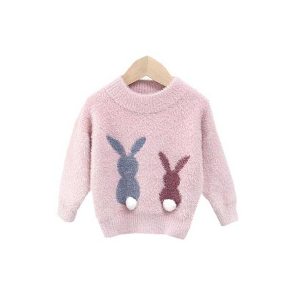 new children autumn clothes kids winter sweater mink like hair long sleeve rabbit design girls clothes knit sweater, Blue
new children autumn clothes kids winter sweater mink like hair long sleeve rabbit design girls clothes knit sweater, Blue