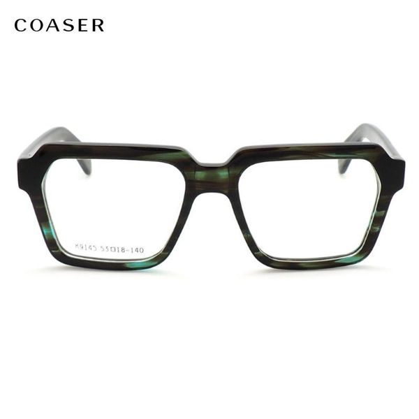 Trend Vintage Acetate Big Square Great Men Glasses Frame Women Optical Prescription Eyeglasses Wide Style Designer Eyewear, Black
Trend Vintage Acetate Big Square Great Men Glasses Frame Women Optical Prescription Eyeglasses Wide Style Designer Eyewear, Black