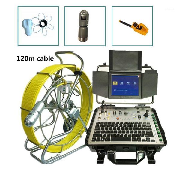 cameras sewerage pipeline video inspection camera 360 degree rotating 50mm head 120m cable with 512hz locator and hd dvr1
cameras sewerage pipeline video inspection camera 360 degree rotating 50mm head 120m cable with 512hz locator and hd dvr1