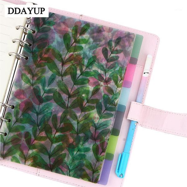 notepads a5/a6/a7 6 holes colored index page spiral book loose leaf notebook category office planner accessories1, Purple;pink
notepads a5/a6/a7 6 holes colored index page spiral book loose leaf notebook category office planner accessories1, Purple;pink