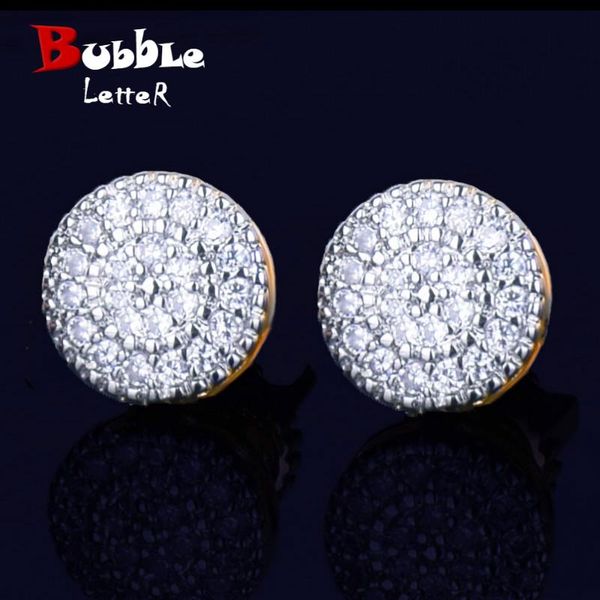 8mm gold color small round stud earring cubic zircon screw back men's earrings fashion hip hop jewelry, Golden;silver 
8mm gold color small round stud earring cubic zircon screw back men's earrings fashion hip hop jewelry, Golden;silver