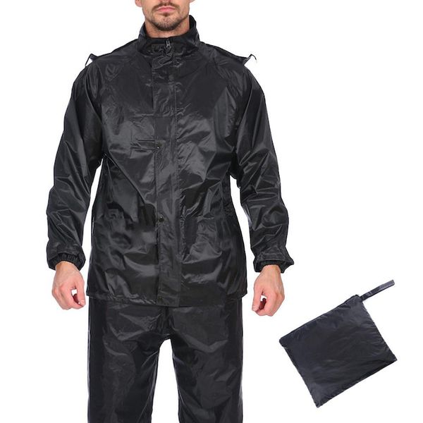 rain jacket pants set waterproof rain-proof riding clothes raincoat new waterproof split outdoor raincoat drop shipping, Gray
rain jacket pants set waterproof rain-proof riding clothes raincoat new waterproof split outdoor raincoat drop shipping, Gray