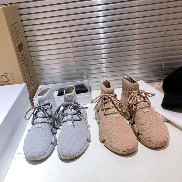 womens socks elastic boots fashion short boots autumn and winter new thick bottom lace up men women with original shoebox size 34-46, Black
womens socks elastic boots fashion short boots autumn and winter new thick bottom lace up men women with original shoebox size 34-46, Black