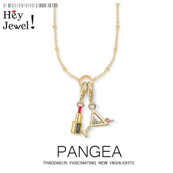 chains charm necklace golden cocktail & lipstick,2021 spring fashion jewelry europe link chain 925 sterling silver gift for women
chains charm necklace golden cocktail & lipstick,2021 spring fashion jewelry europe link chain 925 sterling silver gift for women