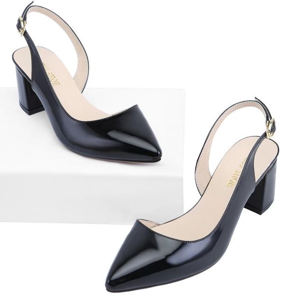 loslandifen women pumps ankle strap square heels for lady pointed toes high party dress woman shoes plus size 5, Black
loslandifen women pumps ankle strap square heels for lady pointed toes high party dress woman shoes plus size 5, Black