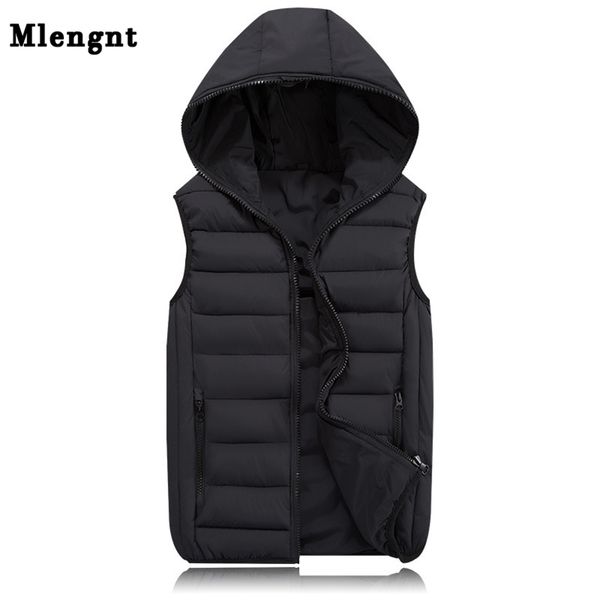 new spring autumn sleeveless jacket for men fashion warm hooded male winter vest light plus size mens work vests waistcoat lj201217, Black;white
new spring autumn sleeveless jacket for men fashion warm hooded male winter vest light plus size mens work vests waistcoat lj201217, Black;white
