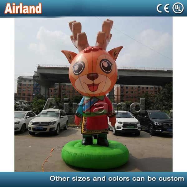 customized giant outdoor inflatable cartoon character model standing inflatable animal deer for sale
customized giant outdoor inflatable cartoon character model standing inflatable animal deer for sale