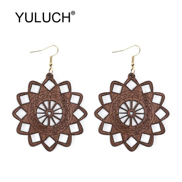 dangle & chandelier yuluch 2021 red black hollow wood flower pattern big pendant earrings for women party personality long fashion jewelry, Silver
dangle & chandelier yuluch 2021 red black hollow wood flower pattern big pendant earrings for women party personality long fashion jewelry, Silver