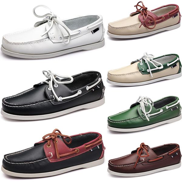 2021 fashion new designer great quality mens shoes leather loafer white black red green on wedding drive party men casual flats bottoms
2021 fashion new designer great quality mens shoes leather loafer white black red green on wedding drive party men casual flats bottoms