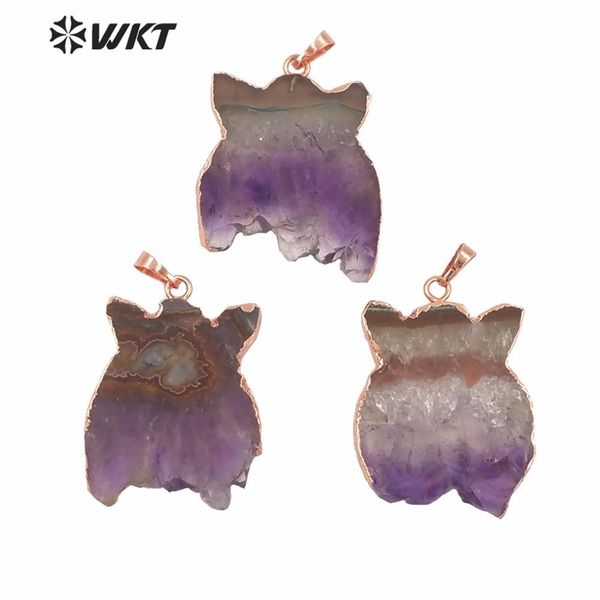 wt-p1606 wkt new style natural amethysts carved eagle in rose gold electroplated lady slice stone annimal pendant q1209, Bronze;silver
wt-p1606 wkt new style natural amethysts carved eagle in rose gold electroplated lady slice stone annimal pendant q1209, Bronze;silver