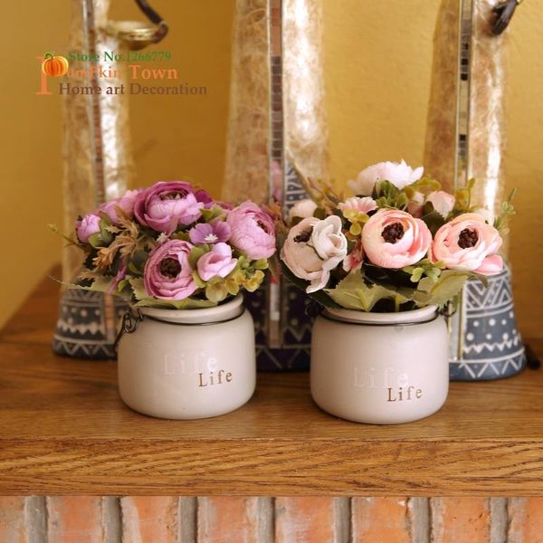 decorative flowers & wreaths vintage style camellia rose artificial flower,small bonsai fake flower pot indoor green plant,desksink deco
decorative flowers & wreaths vintage style camellia rose artificial flower,small bonsai fake flower pot indoor green plant,desksink deco