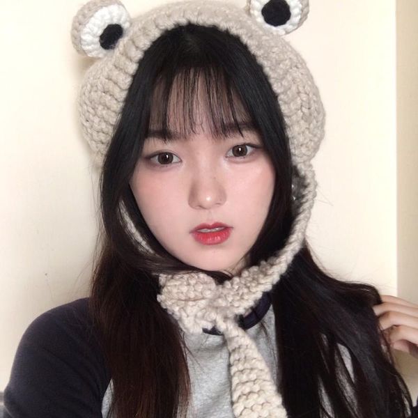 winter skullies cute women frog hat crochet knitted hat costume beanie hats cap women gift hip-hop cap pgraphy prop party, Blue;gray
winter skullies cute women frog hat crochet knitted hat costume beanie hats cap women gift hip-hop cap pgraphy prop party, Blue;gray