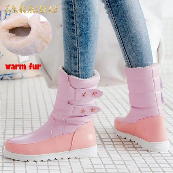 boots sarairis 2021 hook&loop cosy comfy warm snow booties women shoes skidproof winter trendy dropship ladies1, Black
boots sarairis 2021 hook&loop cosy comfy warm snow booties women shoes skidproof winter trendy dropship ladies1, Black