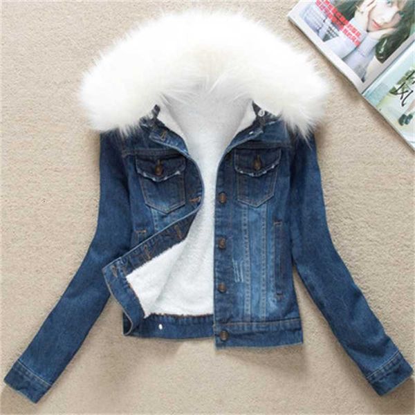 winter women jacket thick slim fur collar coats jeans jacket winter female plus size parkas lambswool bomber s-4xl, Black;brown
winter women jacket thick slim fur collar coats jeans jacket winter female plus size parkas lambswool bomber s-4xl, Black;brown