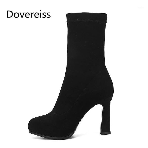 winter for woman new fashion consice new boots block heels back zipper special-shaped heels ankle boots over the knee1, Black
winter for woman new fashion consice new boots block heels back zipper special-shaped heels ankle boots over the knee1, Black