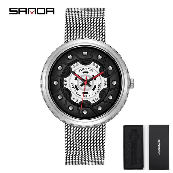 fashion men wheel rim hub watches sport car rim hub men watch stainless steel mesh waterproof creative clock relogio masculino bbyumy, Silver
fashion men wheel rim hub watches sport car rim hub men watch stainless steel mesh waterproof creative clock relogio masculino bbyumy, Silver