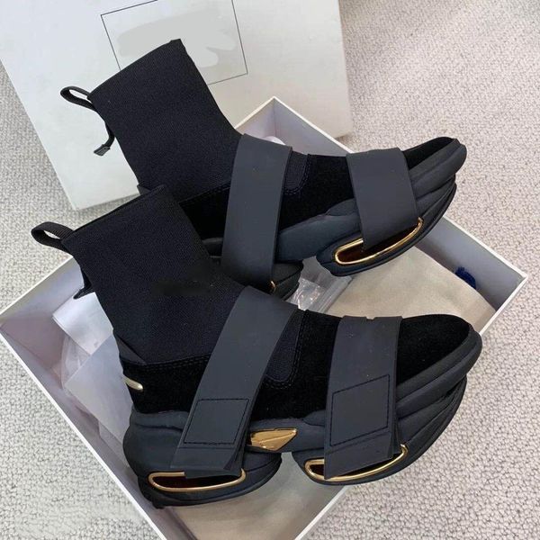 thick sole stretch sock boots candy color women platform ankle boots brand sock shoes sneakers comfortable c1120, Black
thick sole stretch sock boots candy color women platform ankle boots brand sock shoes sneakers comfortable c1120, Black