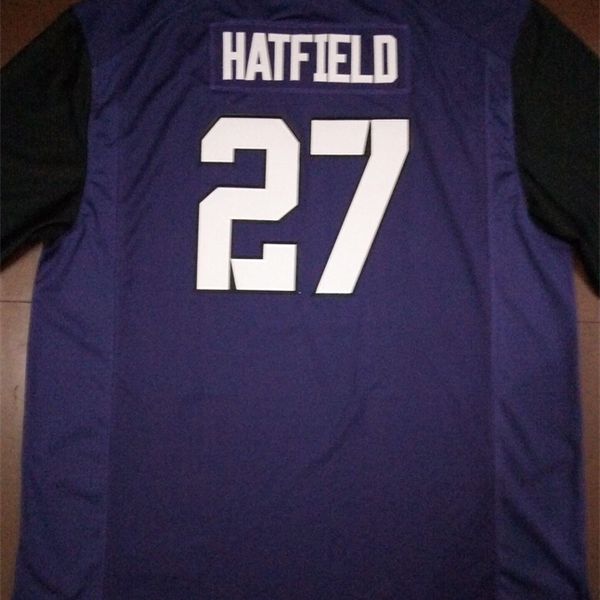 2604 #27 purple brandon hatfield tcu horned frogs alumni college jersey or custom any name or number jersey, Black
2604 #27 purple brandon hatfield tcu horned frogs alumni college jersey or custom any name or number jersey, Black
