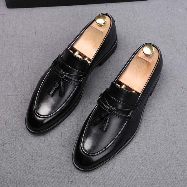 dress shoes 2021 vintage tassel men's wedding formal office sapato social masculino party business prom footwear1, Black
dress shoes 2021 vintage tassel men's wedding formal office sapato social masculino party business prom footwear1, Black