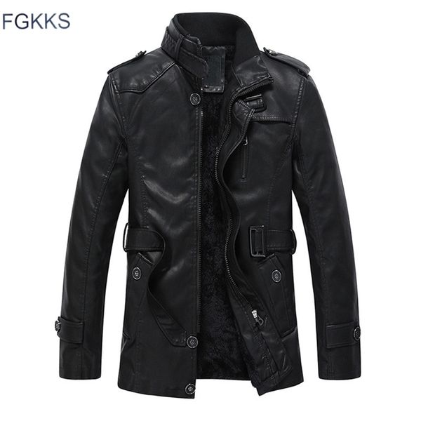 fgkks brand new men leather jacket mens washed motorcycle leather jackets coat fashion windproof leather jacket male 201215, Black
fgkks brand new men leather jacket mens washed motorcycle leather jackets coat fashion windproof leather jacket male 201215, Black