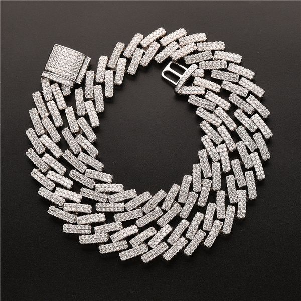 16mm 16/18/20/22/24inch gold plated bling cz cuban chain necklace bracelet jewelry for men punk jewelry necklace chains, Silver
16mm 16/18/20/22/24inch gold plated bling cz cuban chain necklace bracelet jewelry for men punk jewelry necklace chains, Silver