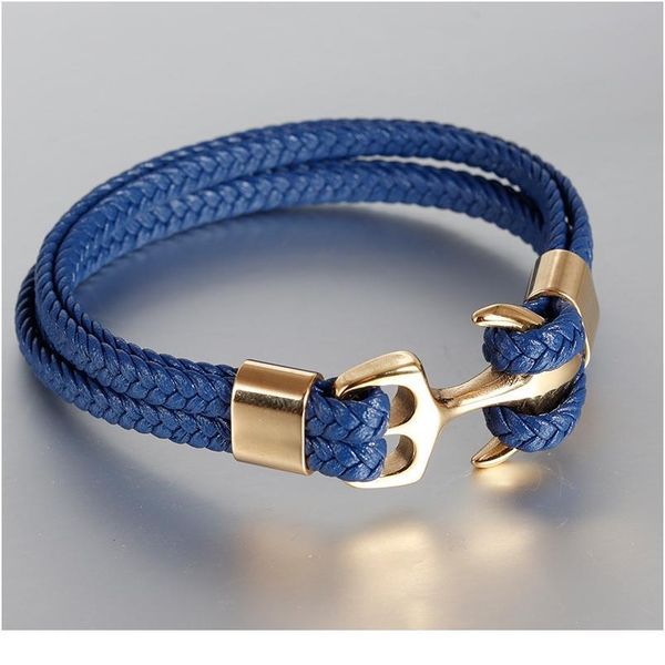 tangyin new stainless steel anchor bracelet charm men leather rope chain survival bracelets for men and women jewelry jllydz
tangyin new stainless steel anchor bracelet charm men leather rope chain survival bracelets for men and women jewelry jllydz