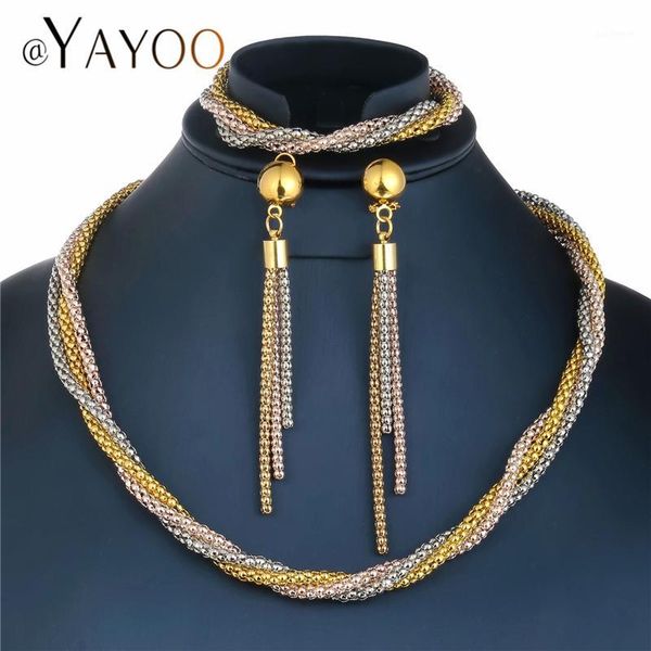 ayayoo african dubai jewelry sets in nigerian wedding sets women jewelry gold color vintage bridal necklace set1, Silver
ayayoo african dubai jewelry sets in nigerian wedding sets women jewelry gold color vintage bridal necklace set1, Silver