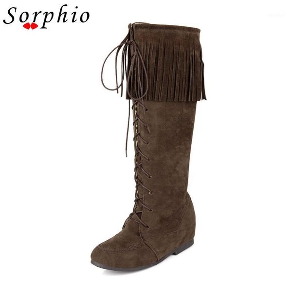 sorphio retro dropship female round toe mid calf boots flock lace up casual boots women fashion autumn brand shoes woman1, Black
sorphio retro dropship female round toe mid calf boots flock lace up casual boots women fashion autumn brand shoes woman1, Black