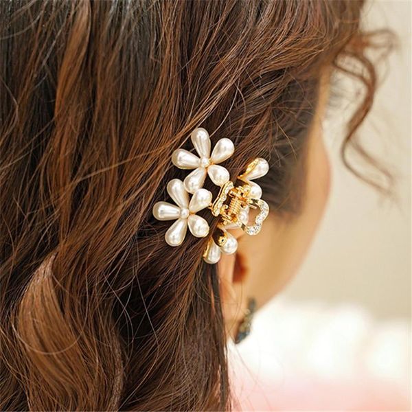 flowers hairpins with pearls hair clips gifts hair jewelry gold-color crab clip wedding accessories, Golden;silver
flowers hairpins with pearls hair clips gifts hair jewelry gold-color crab clip wedding accessories, Golden;silver