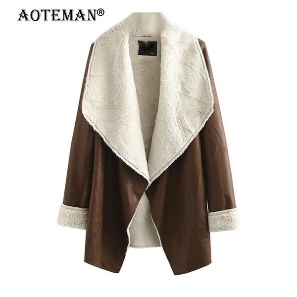 women jacket faux suede leather winter fleece coat warm thick outwear female solid women clothing thermal casual jacket ll221, Black
women jacket faux suede leather winter fleece coat warm thick outwear female solid women clothing thermal casual jacket ll221, Black