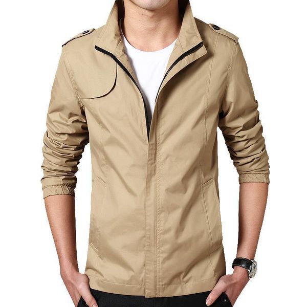 2020 solid thin casual men's jacket spring and fall fashion coat tails j5q8, Black;brown
2020 solid thin casual men's jacket spring and fall fashion coat tails j5q8, Black;brown