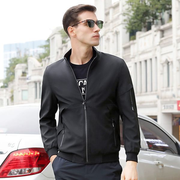 2021 jacket autumn men's winter turtleneck thin coat new casual middle-aged business style wear large-sized nnm5, Black;brown
2021 jacket autumn men's winter turtleneck thin coat new casual middle-aged business style wear large-sized nnm5, Black;brown