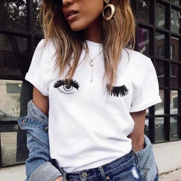 blink eyes print t shirt women short sleeve o neck loose tshirt 2020 summer women tee shirt camisetas mujer, White
blink eyes print t shirt women short sleeve o neck loose tshirt 2020 summer women tee shirt camisetas mujer, White