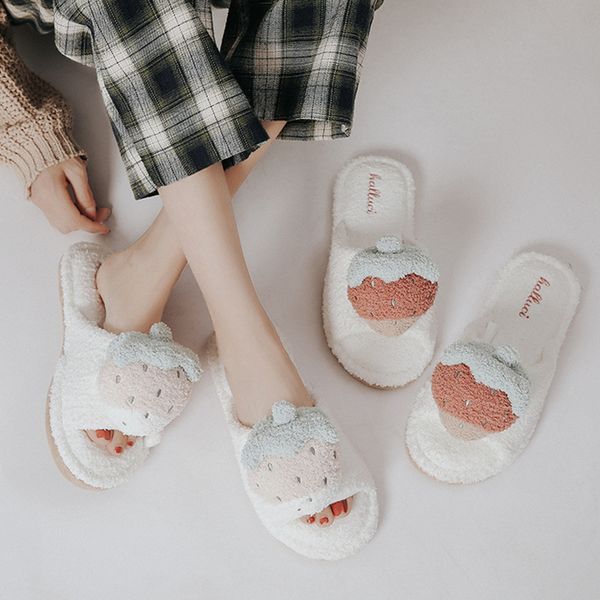 house sweet strawberry designer women slippers cartoon fruit home bedroom ladies flats shoes women velvet slides x1020, Black
house sweet strawberry designer women slippers cartoon fruit home bedroom ladies flats shoes women velvet slides x1020, Black