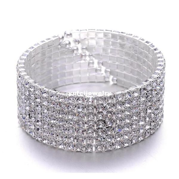 gorgeous 7rows cz rhinestone crystal silver wrist bracelet vintage wedding bridal bangle bra sqctxl homes2007, Black
gorgeous 7rows cz rhinestone crystal silver wrist bracelet vintage wedding bridal bangle bra sqctxl homes2007, Black