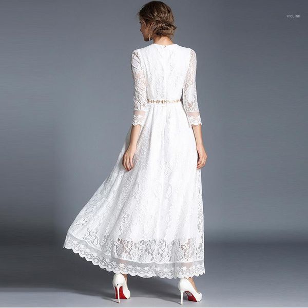 women summer dress 2020 white lace long dress elegant party maxi dresses for women vestido de festa longo 9417 kj25621, Black;gray
women summer dress 2020 white lace long dress elegant party maxi dresses for women vestido de festa longo 9417 kj25621, Black;gray
