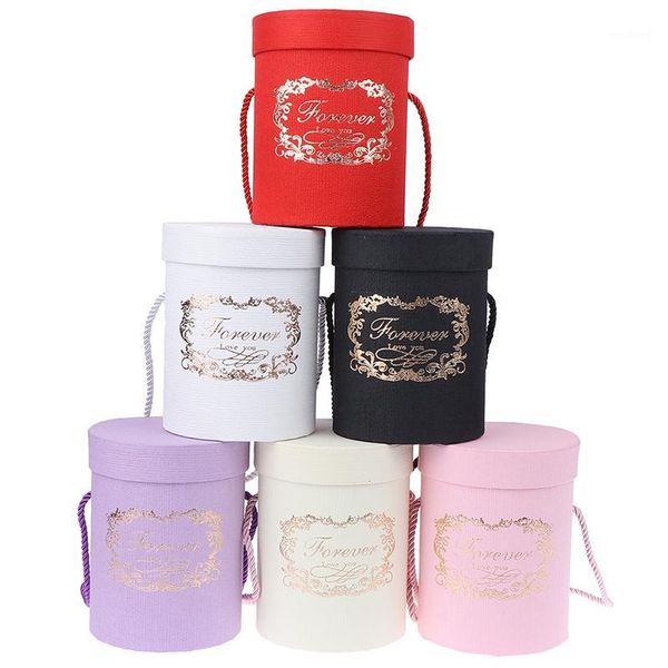 gift wrap 165*120mm round flower paper boxes lid hug bucket florist packaging box candy bar party wedding supply1
gift wrap 165*120mm round flower paper boxes lid hug bucket florist packaging box candy bar party wedding supply1