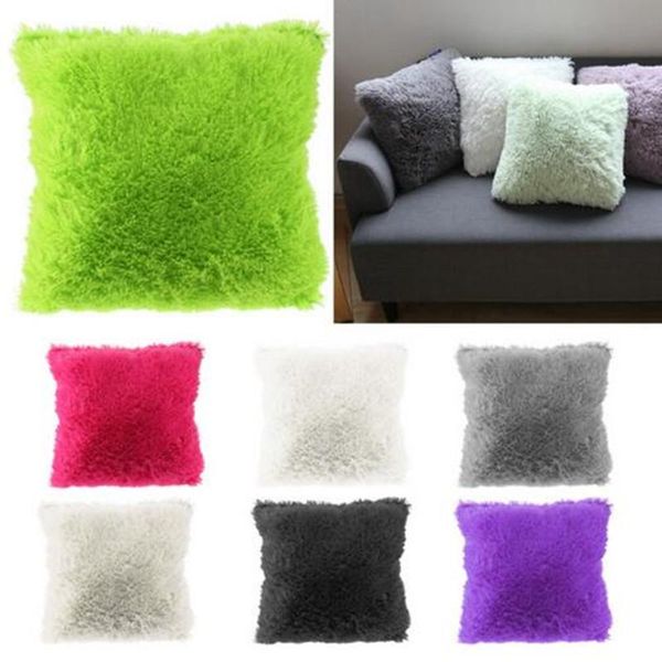 cushion/decorative pillow soft plush faux fur cushion covers home decorative cover throw pillows for sofa car chair el case
cushion/decorative pillow soft plush faux fur cushion covers home decorative cover throw pillows for sofa car chair el case