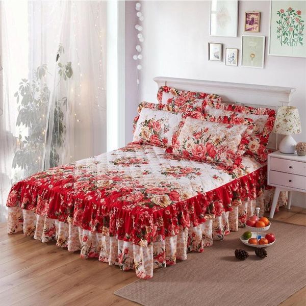 graceful quilted thickened bedspread laced fitted sheet two-layer bed cover wedding housewarming gift bed shirt(no pillowcase)1
graceful quilted thickened bedspread laced fitted sheet two-layer bed cover wedding housewarming gift bed shirt(no pillowcase)1